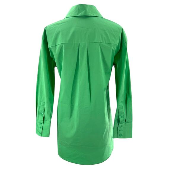 Alice + Olivia Dimitra Dress green classic button down
Shirt dress sz XS - Picture 4 of 9